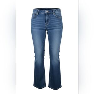 Classic High-Rise Blue Women's Flare Jeans